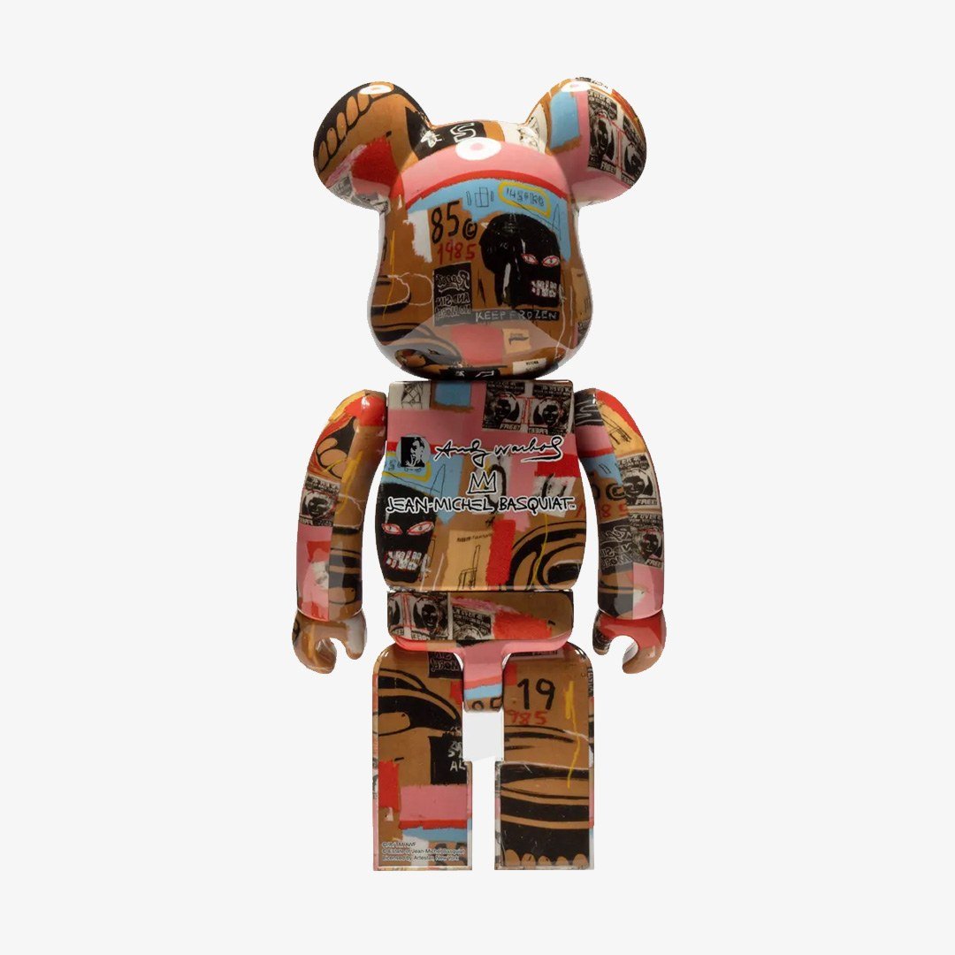 Medicom Toy - Jean-Michel Basquiat Bearbrick Ver. 2 - 1000%