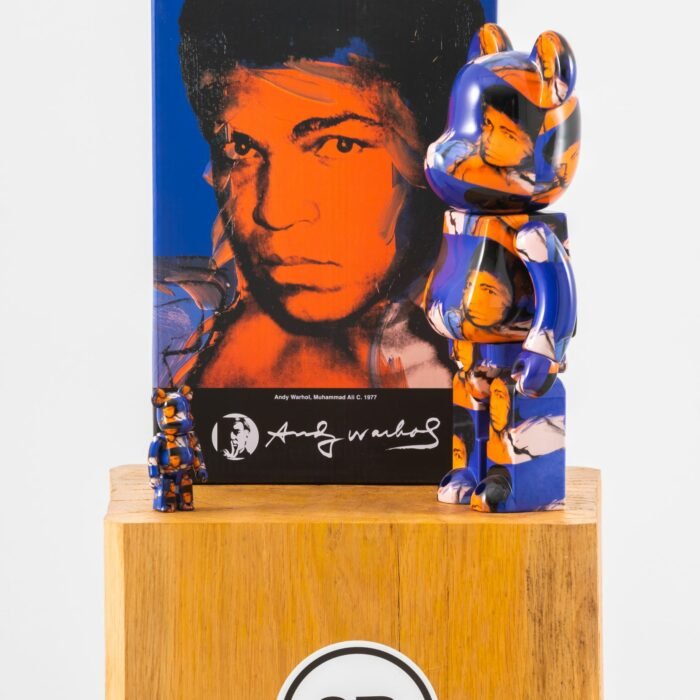 Bearbrick Andy Warhol's Muhammad Ali™100%/400%
