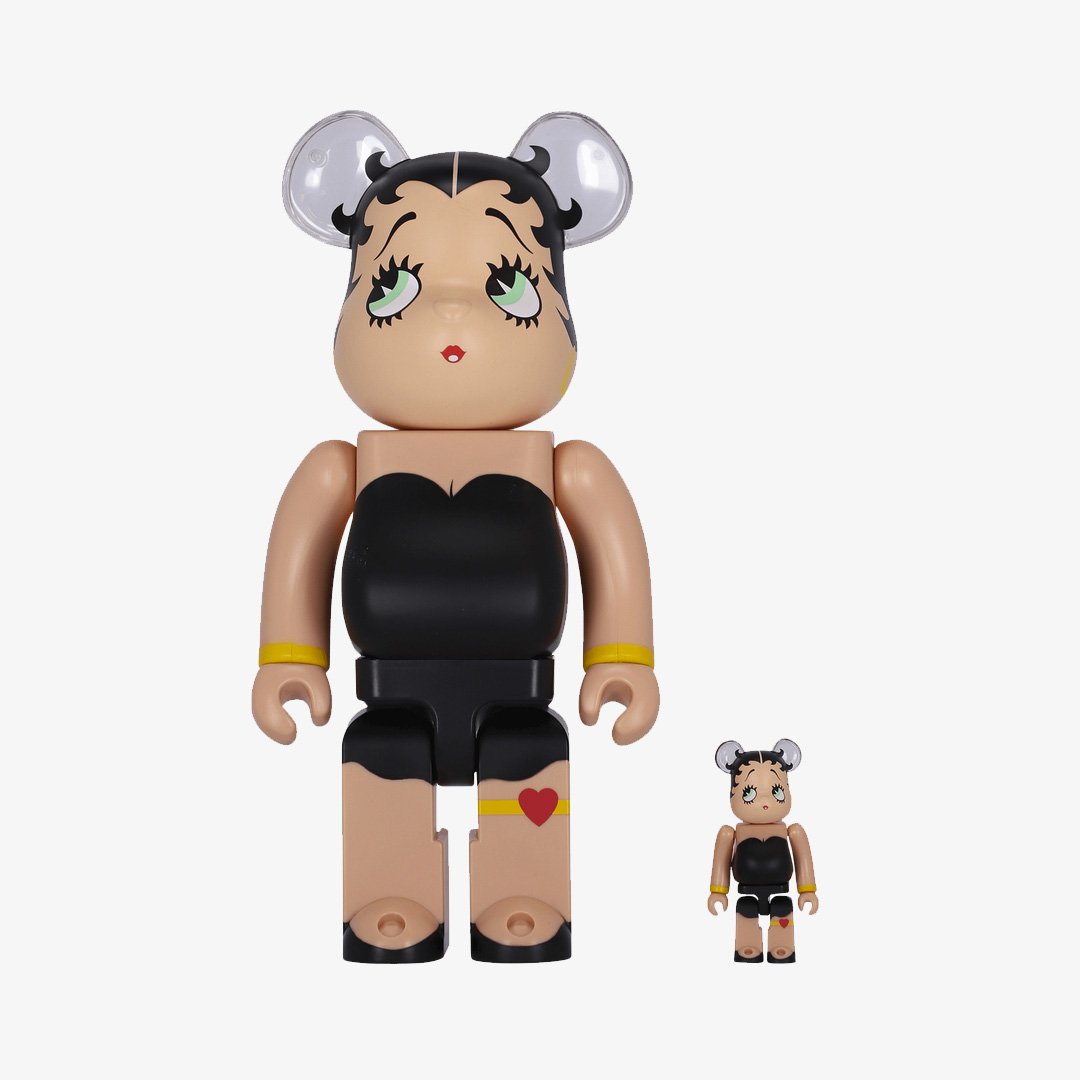 Bearbrick 100%/400% Bearbrick Betty Boop (TM) Black Ver. | 2B Art