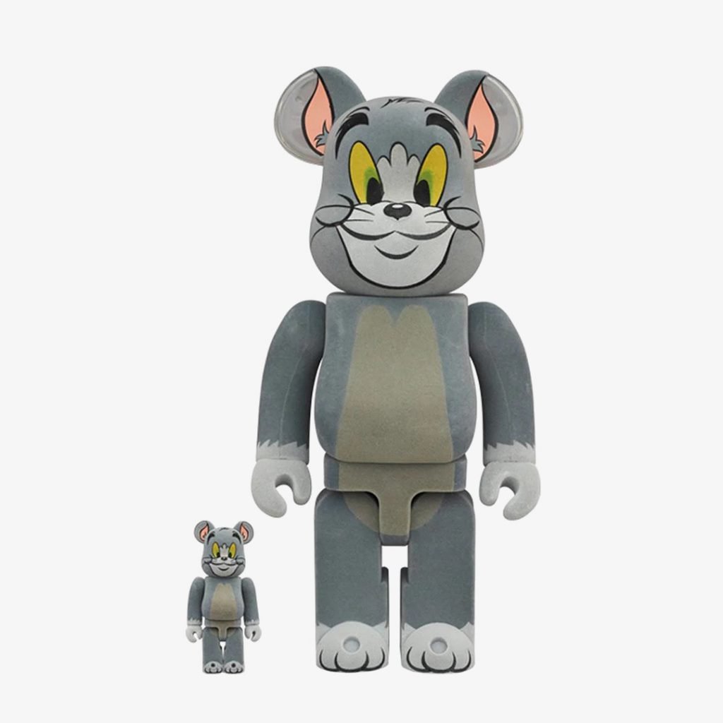 Bearbrick Tom (Flocked) [Tom And Jerry] 100%/400%