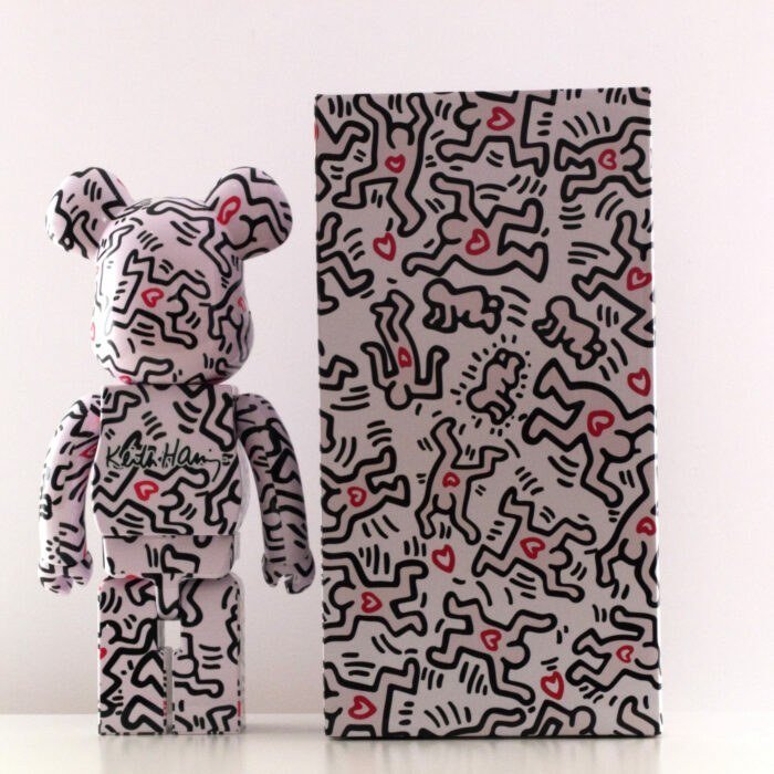 Bearbrick 1000% Bearbrick Keith Haring #8 | 2B Art Gallery