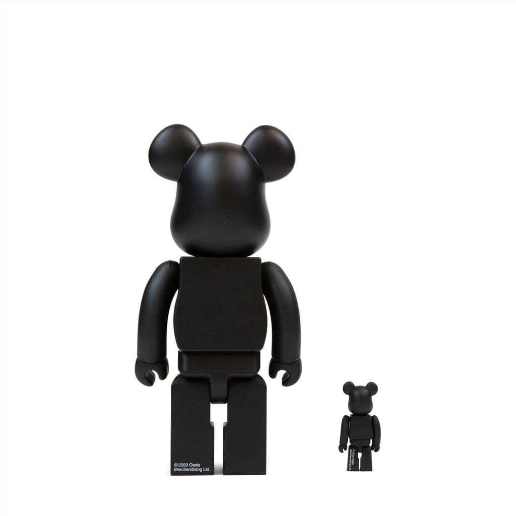 100%/400% Bearbrick Oasis - Black Version