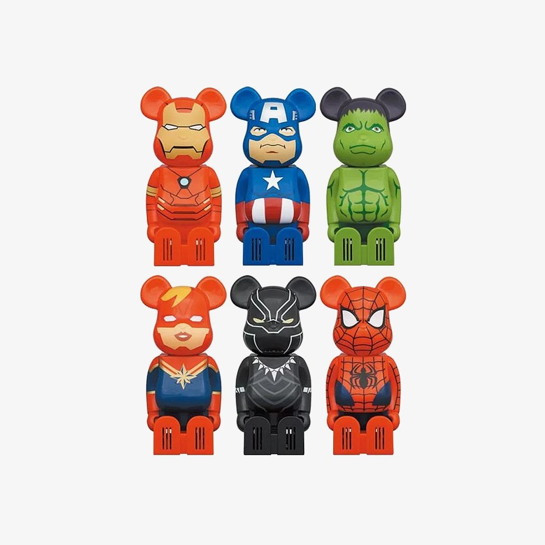 marvel bearbrick 2021