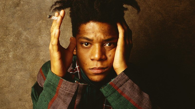 Jean-Michel Basquiat portrait picture