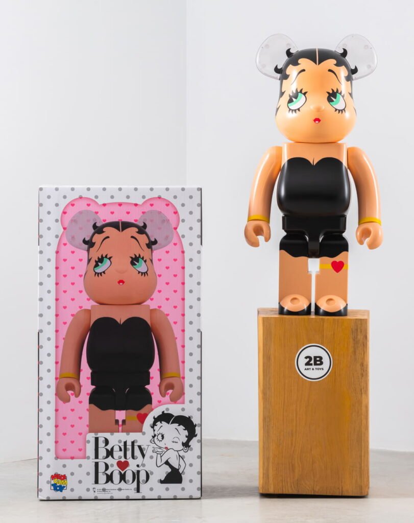 Betty Boop Bearbrick at 2B Art & Toys Gallery