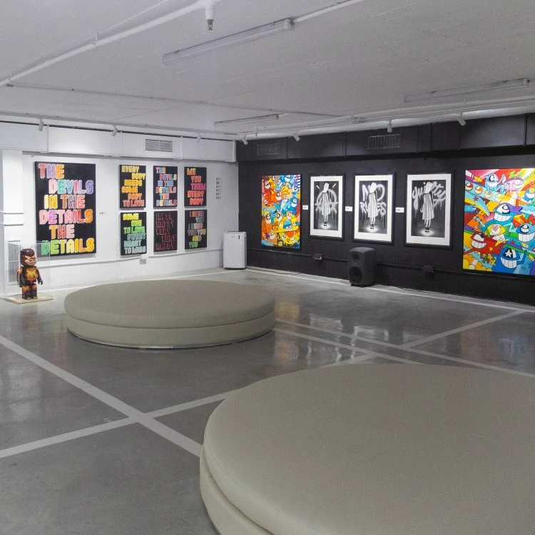 Exhibition Space at 2B Art Gallery Calvia