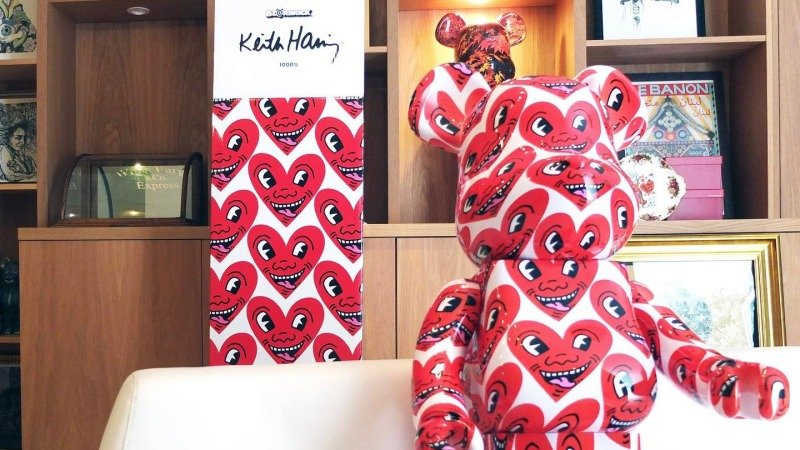 Line Up: The Keith Haring Bearbrick Figures | 2B Art Gallery