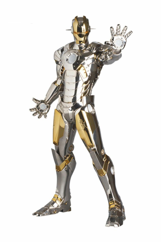 Iron Man Hajime Sorayama Metropolis Variant statue