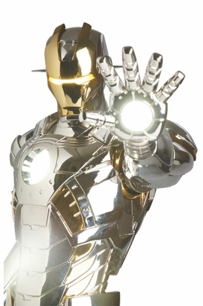 Iron Man Hajime Sorayama Metropolis Variant figure