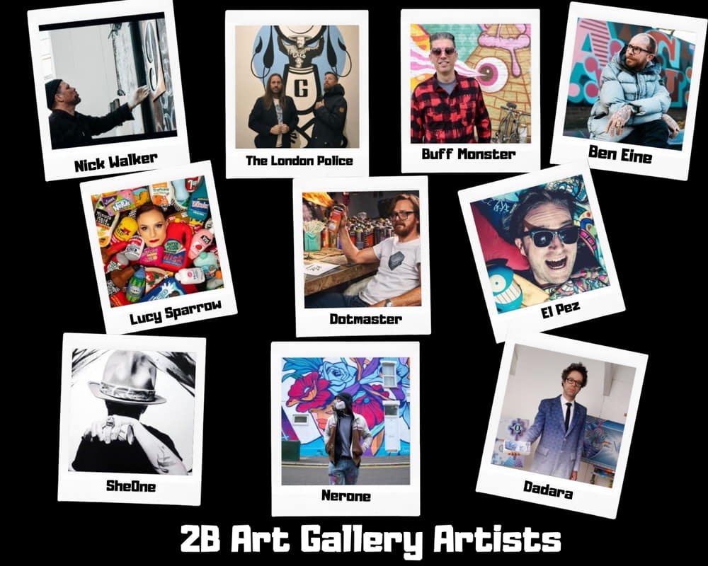 2B Art Gallery international artists