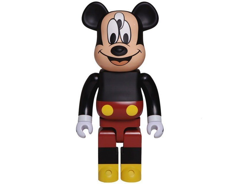 Bearbrick x CLOT x Disney 3-Eyed Mickey Mouse 1000%