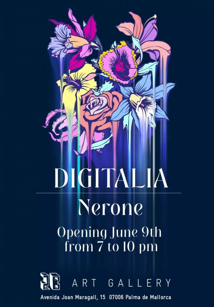 Nerone Digitalia exhibition at 2B Art Gallery