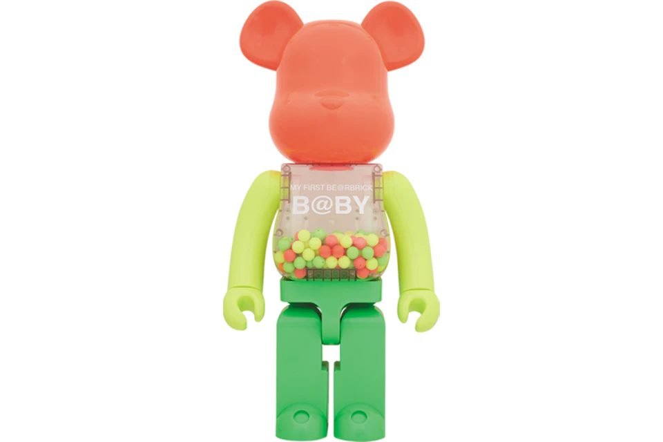 Bearbrick My First Baby 1000% Neon