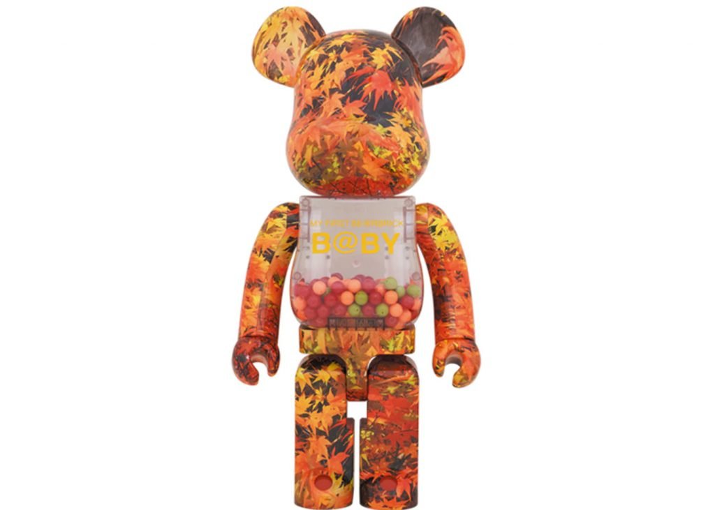 My First Bearbrick Baby Autumn Leaves Ver. 1000%