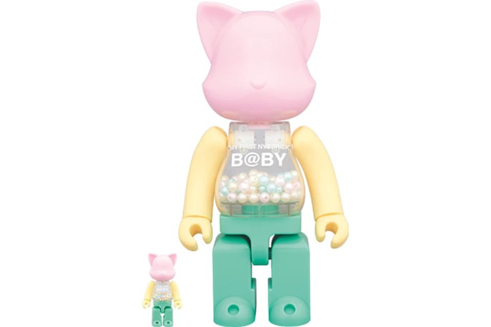 Bearbrick My First Nyabrick Baby 100% & 400% Set