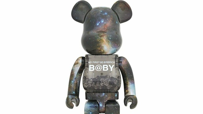 My first bearbrick baby figure space version