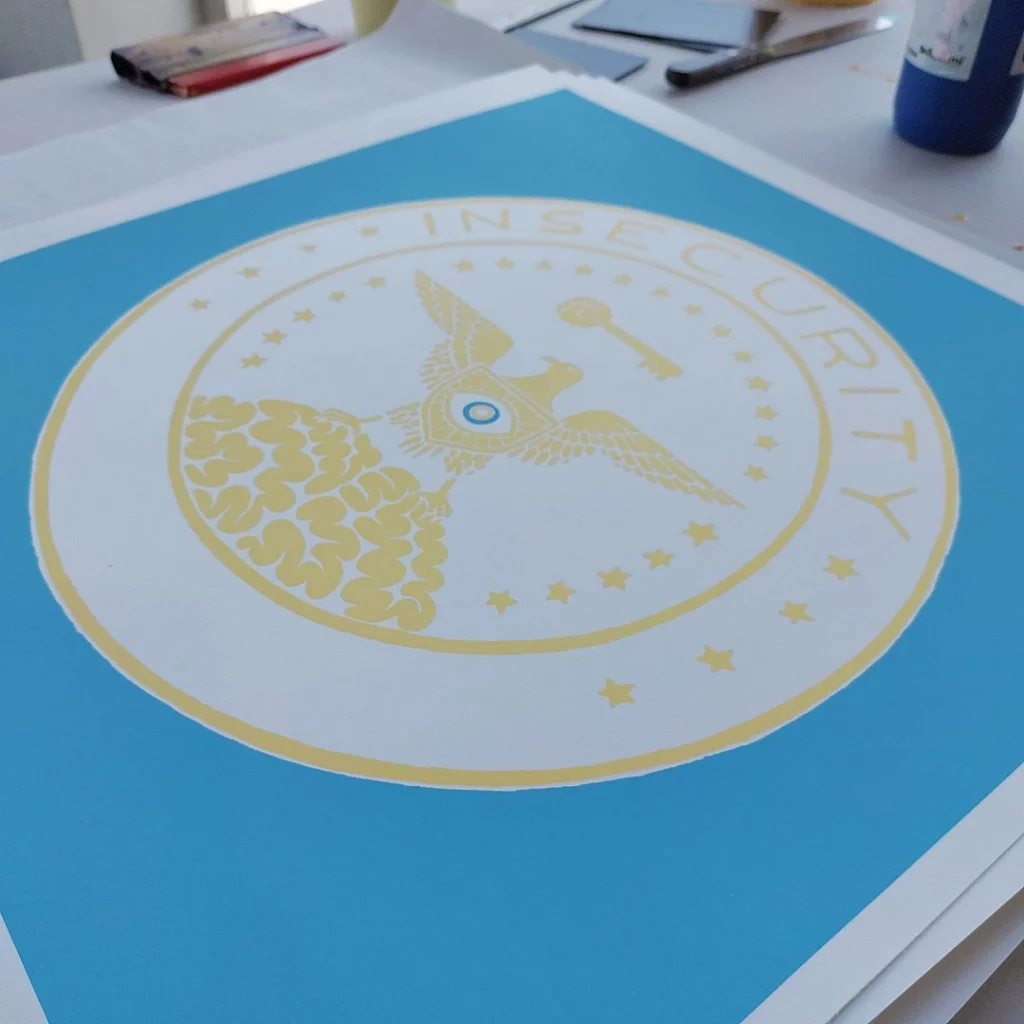 Dadara limited edition print printing process