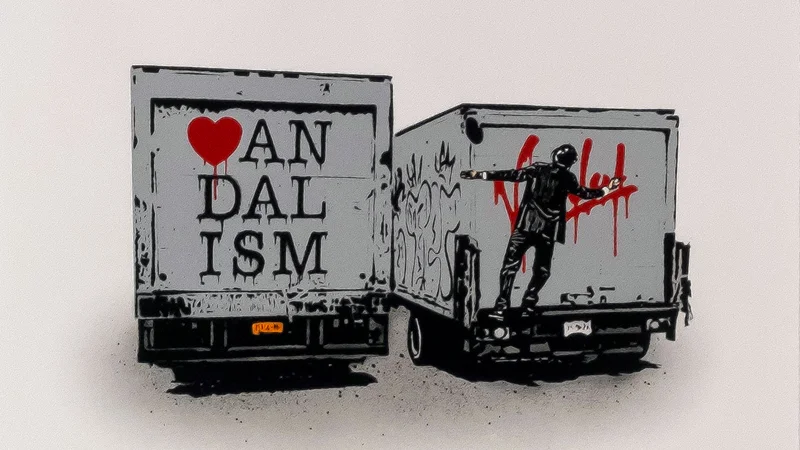 Nick Walker - Vandalism truck limited edition print detail