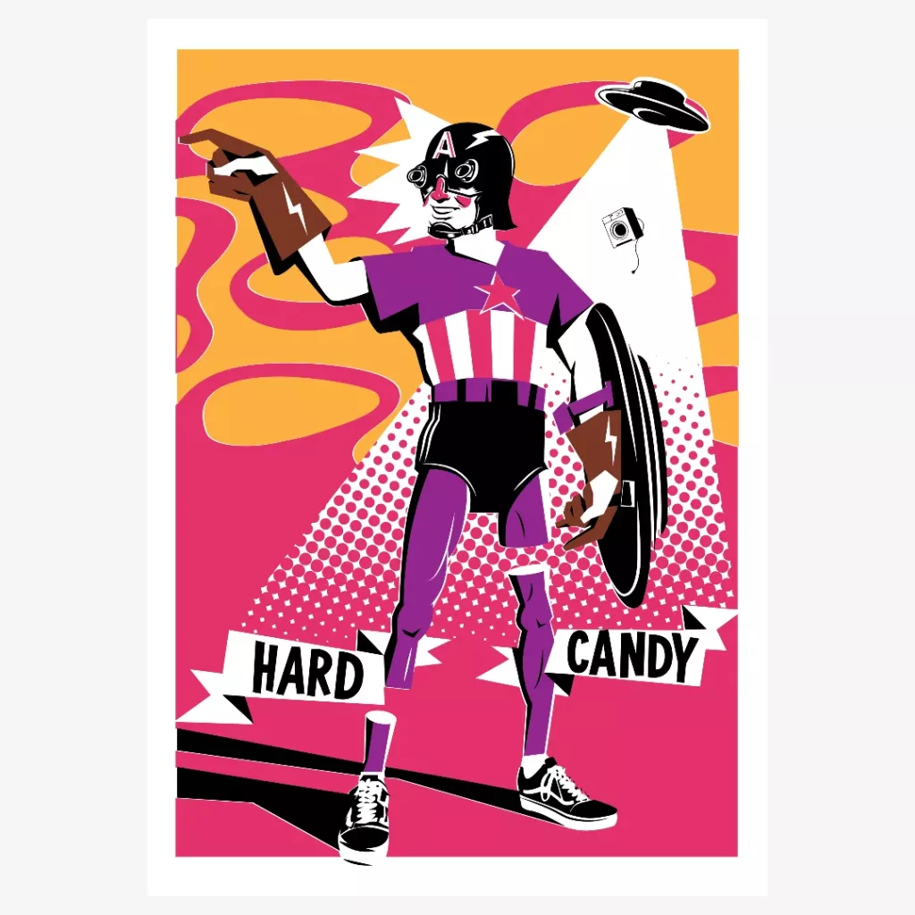 A limited edition print by setdebelleza entitled Hard Candy