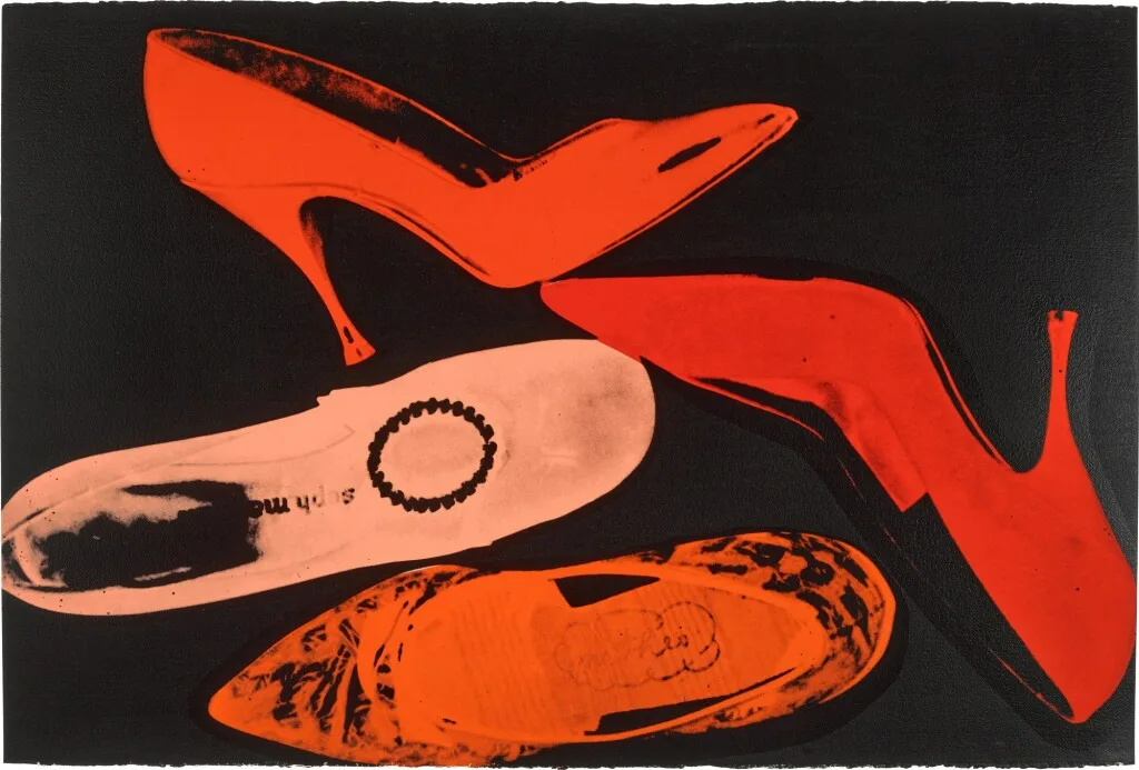 Andy Warhol - Shoes, painting