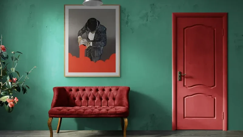 NIck Walker - Paint the town red, room design