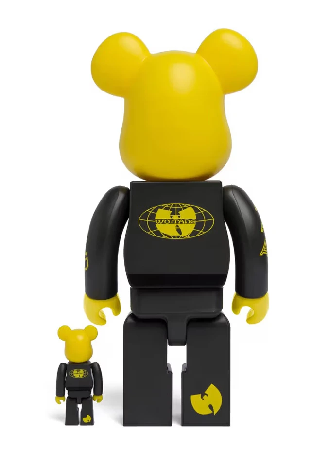 Wu-Tang Clan x Albino & Preto Medicom Toy Bearbrick figure