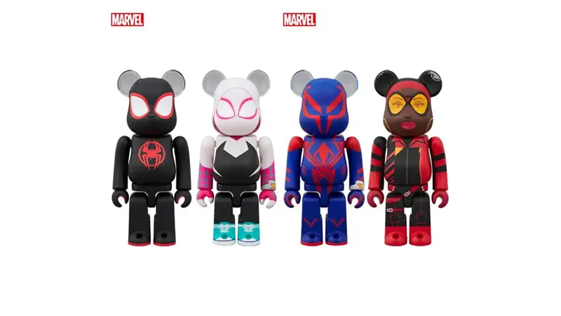 New Bearbrick Collection: Spider-Man: Across the Spider-Verse