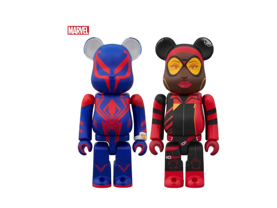 Marvel's Spiderman Bearbrick figures